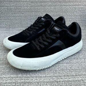 BRANDBLACK Porto Low Top Black Leather Sneaker Men’s Size 11.5 US